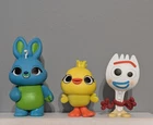 Funko Mystery Minis Toy Story Lot Of 3 Disney Pixar Bunny, Ducky & Forky, OOP