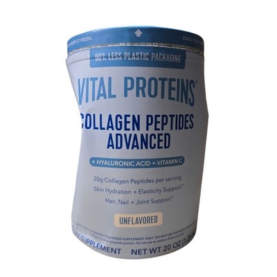 Vital Proteins Collagen Peptides Powder Advanced with Hyaluronic Acid & Vitamin