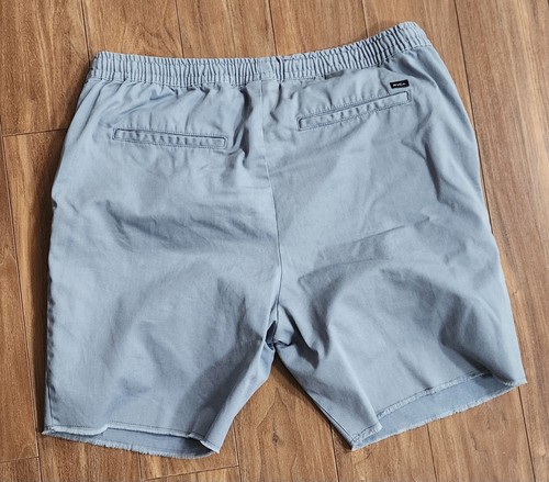 RVCA Shorts Men’s Sz XL Unhemmed Skate Surf Casual Comfortable Beach Walking - Picture 11 of 17