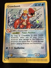 crawdaunt pokemon card price - Mega Evolution - Mega Brave - Evolves from Corphish Type Crawdaunt C 024/100 1 (Used)