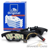 ATE BremsbelÄGe +Warnkontakt Hinten FÜR Mercedes C-KLASSE W204 E-KLASSE C207