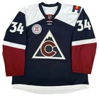 Colorado Avalanche Carl Soderberg Authentic 2015-16 Game Worn NHL Jersey Size 58