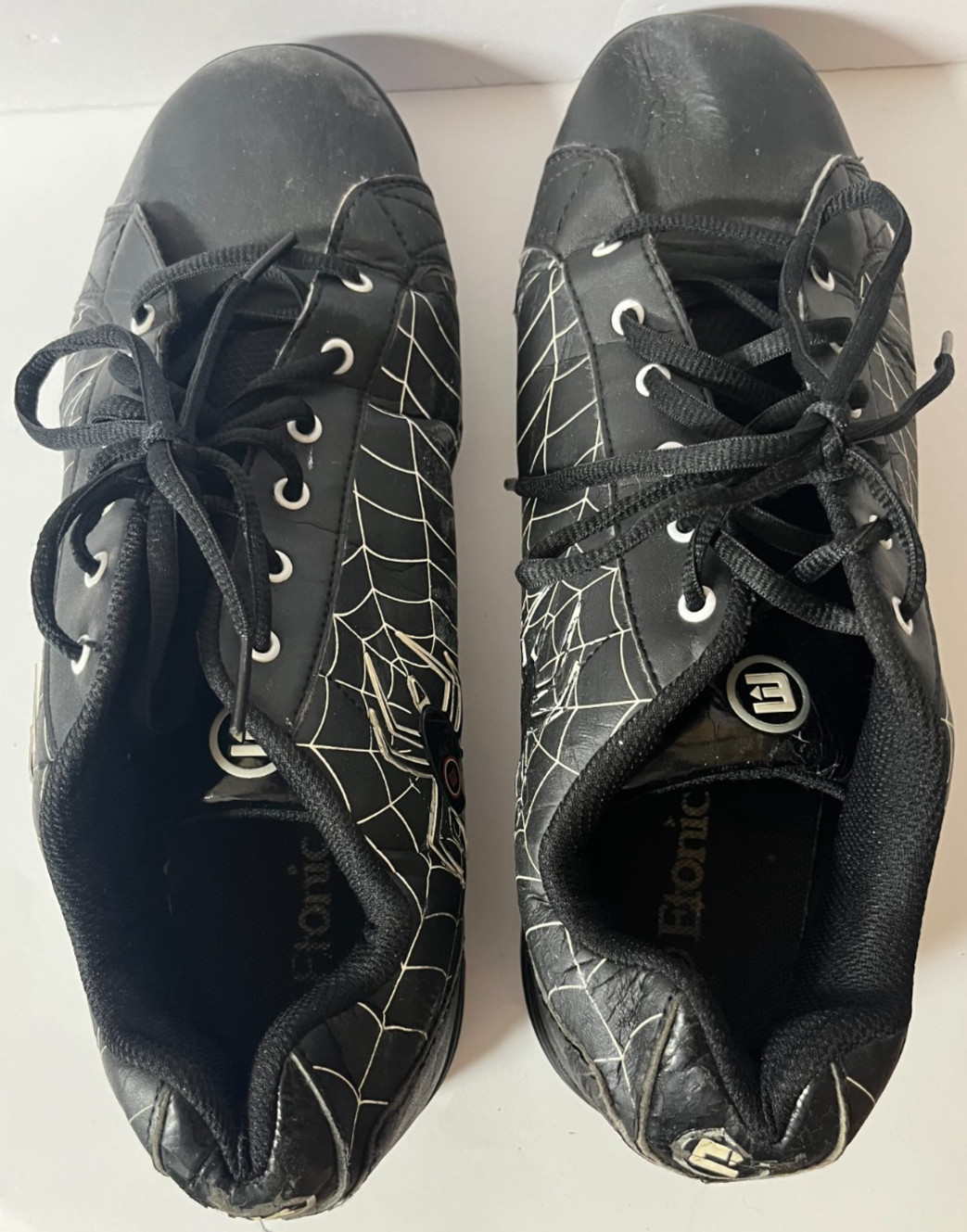 Men's Size 10 Black Spider