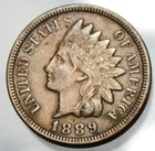1889 Indian Head Cent - XF !!