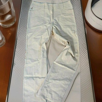 Cheer Damen Hose Stoffhose Cargohose beige creme Ton  (081) NEU