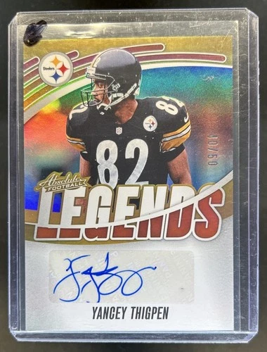 2025 Panini Absolute Yancey Thigpen Orange (RAW)