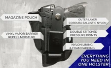 Pro-Tech Outdoors Ruger LC-9 9mm WITH LASER Hip Side Clip Holster