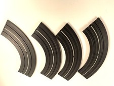 Aurora Tjet Thunderjet 500 Curve Tracks 4 PC Clean And Race Ready