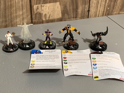 B360 HEROCLIX WIZKIDS 5 PACK BATMAN ARKILLO SUPER0NOVA VISION PRINCE