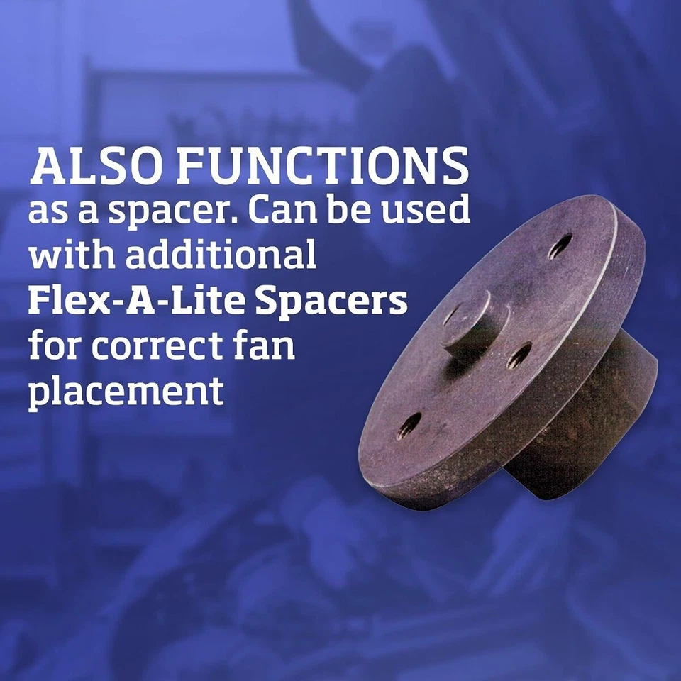 Flex-A-Lite 113291 Fan Spacer/adapter Screw-on threaded CCW / 30 mm x 1.5 mm - Image 2 of 2