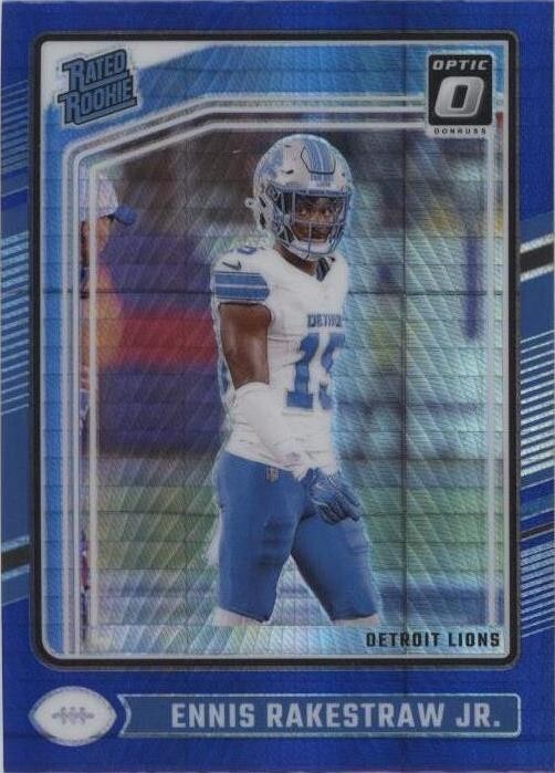 2024 Panini Donruss Optic - Rated Rookie Ennis Rakestraw Jr. #232 Blue ...