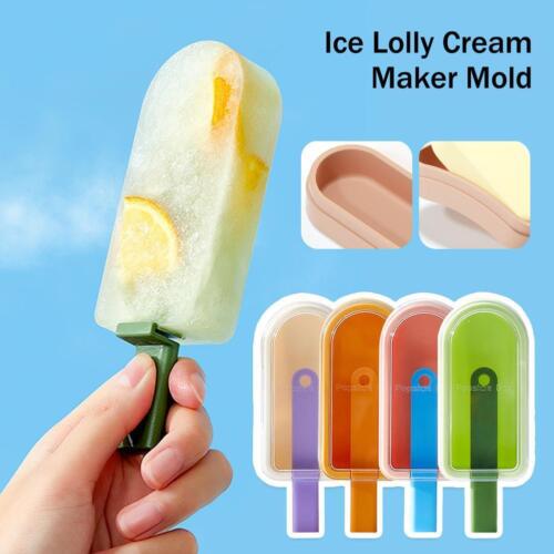 Ice Lolly Cream Maker Mold DIY Popsicle Mould Yogurt Icebox 2024 DIY T9Z5 - Picture 1 of 25