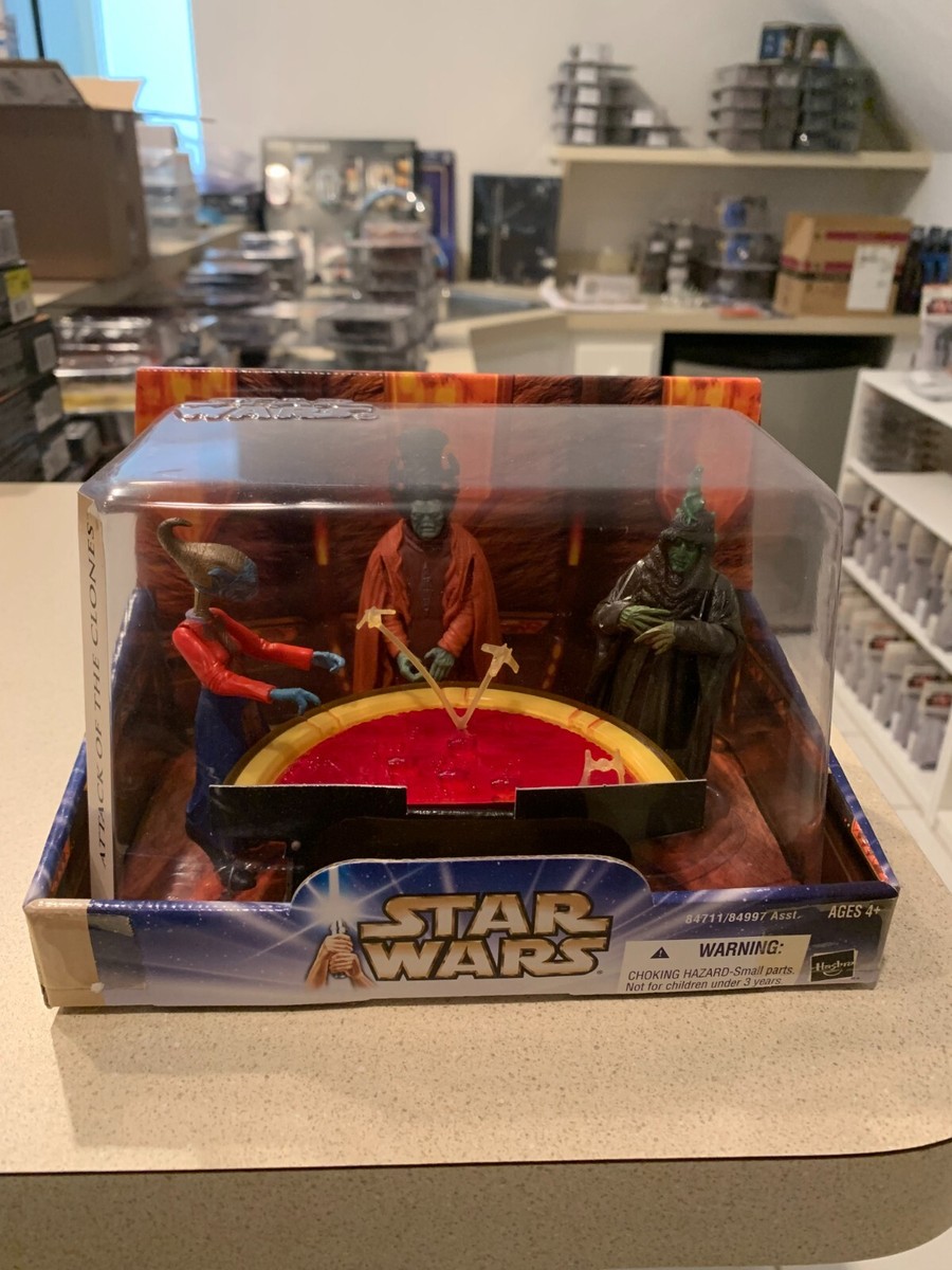Star Wars The Geonosian War Room 2 of 2 Nute Gunray Shu Mai Passel