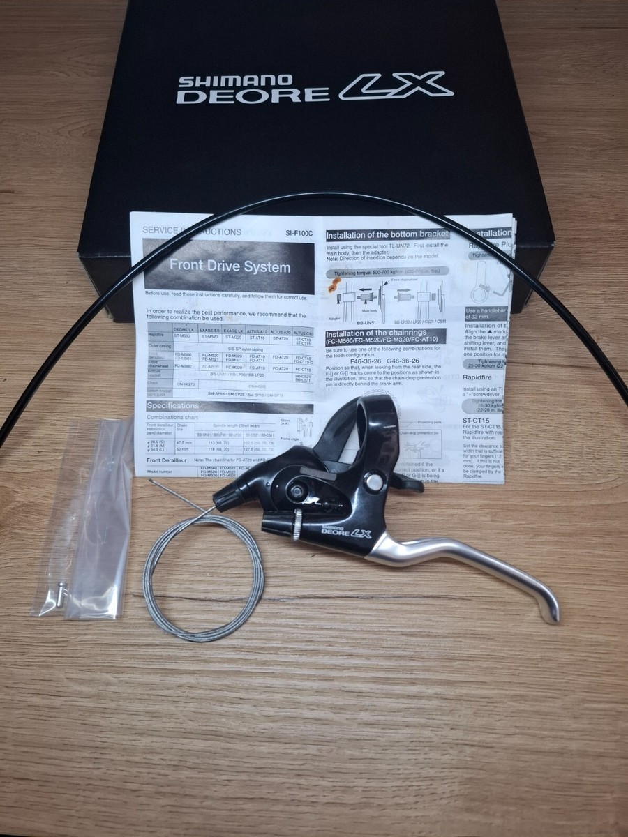 Shimano NIB NOS Deore LX ST-M560 Brake Shifter Lever - 3-S. | eBay