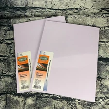 Colormates LILAC 8.5X11 Smooth Cardstock 25 Sheets Set of 2 packs 90lb weight