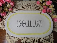 Rae Dunn Easter Platter Eggcelent Ceramic Artisan Collection Limited