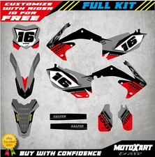 Honda CRF 450 2009 2012 Full Custom Graphic Kit STING Style stickers DECALS