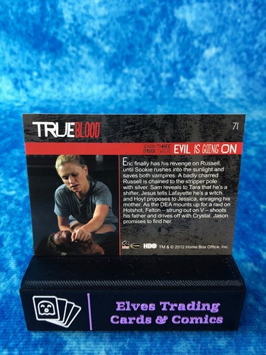 True Blood: Premiere Edition SINGLE Non-Sport Trading card by Rittenhouse 2012 - Picture 146 of 202
