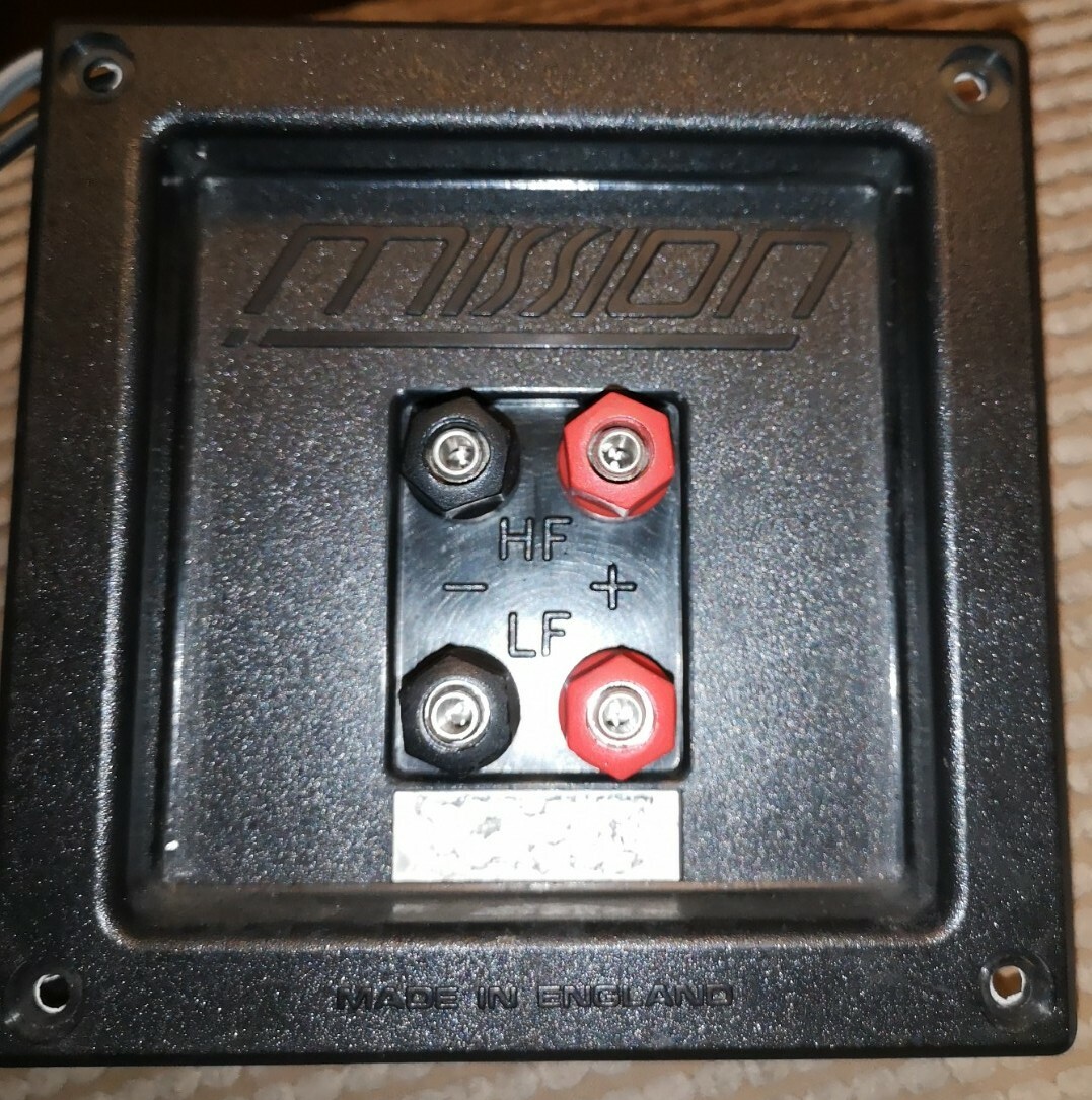 Mission Crossover (80-xover/se1) plus Bi-wire Speaker
