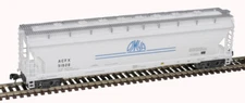 Atlas N Scale 50006081 ACF Pressureaide Hopper Car OMYA (ACFX) #51928 NEW!!!