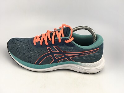 ASICS Women's GEL-Excite Running Shoes 1012A562 Blue/ Sunrise Red Sz US 