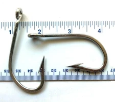200 GT Stainless Steel 7731A Sea Demon Style Big Game Fishing Hooks - size 7/0 