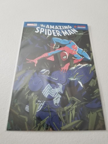 MARVEL SPIDER-MAN LOT KEYCHAIN BAM BOX NUMBERED ART PRINT AND 8X5 ART PRINT - Picture 6 of 11