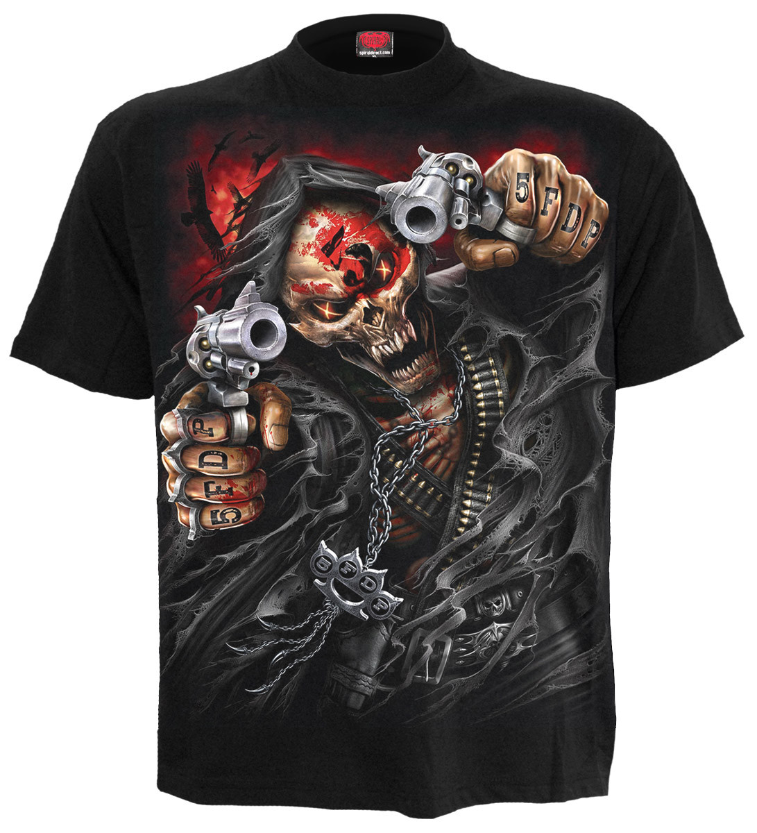 FIVE FINGER DEARH PUNCH Tシャツ　　バンドTシャツ オフィシャル バンドTシャツ：ファイブフィンガーデスパンチ