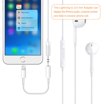 For Apple iPhone 12 Pro Max Earphone Headphone Adapter Jack
