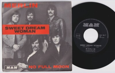 MERLIN * 1972 UK GLAM POWER POP JUNKSHOP * Belgian 45 * Listen!