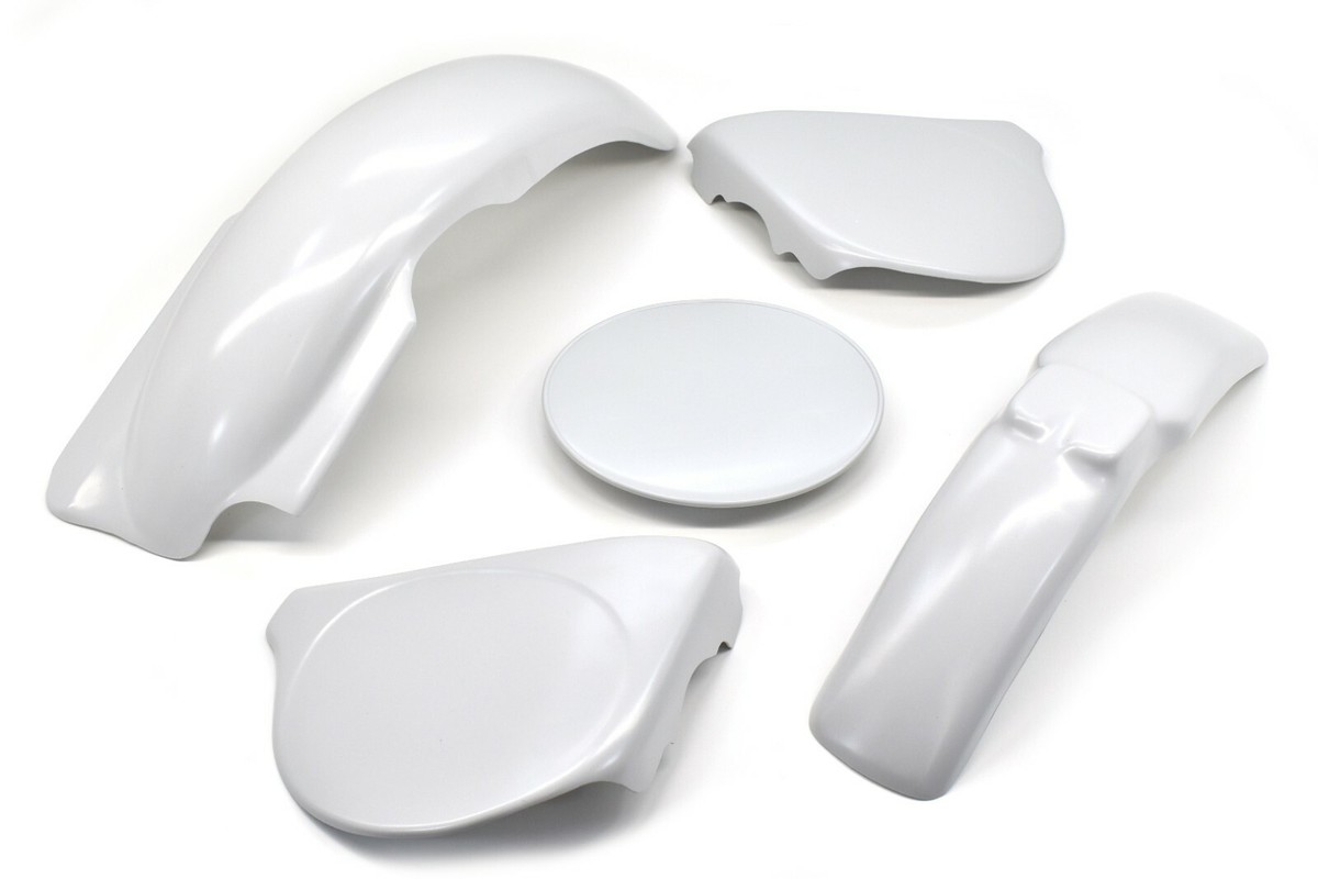 Plastic Kit 74 CR125 M Elsinore Honda Front Rear Side Panels Front