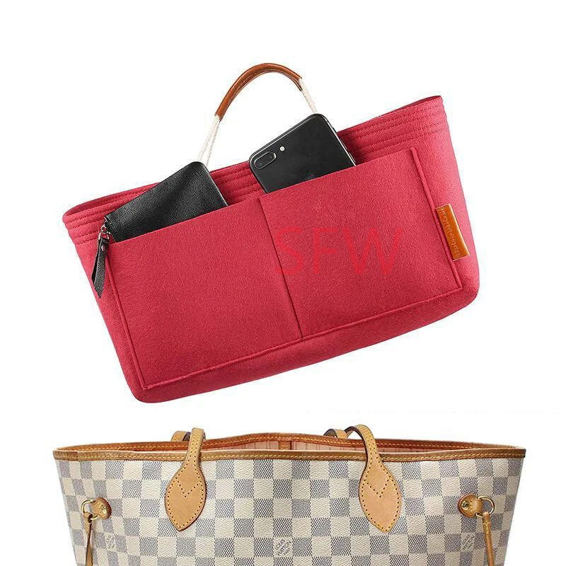 Сумка органайзер для Louis Vuitton Neverful PM/MM/GM без логотипа без бренда - Изображение 4 из 4