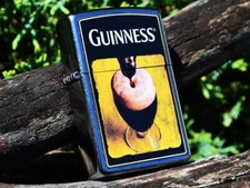 Guinness Perfect Pour Zippo Lighter - Irish Dry Stout Beer - 1759 Dublin - Pint