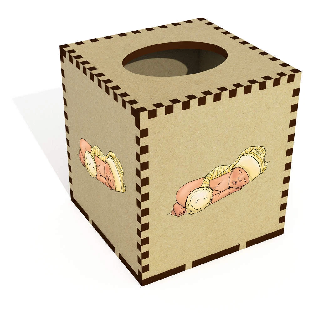 Baby tissue box sale cover