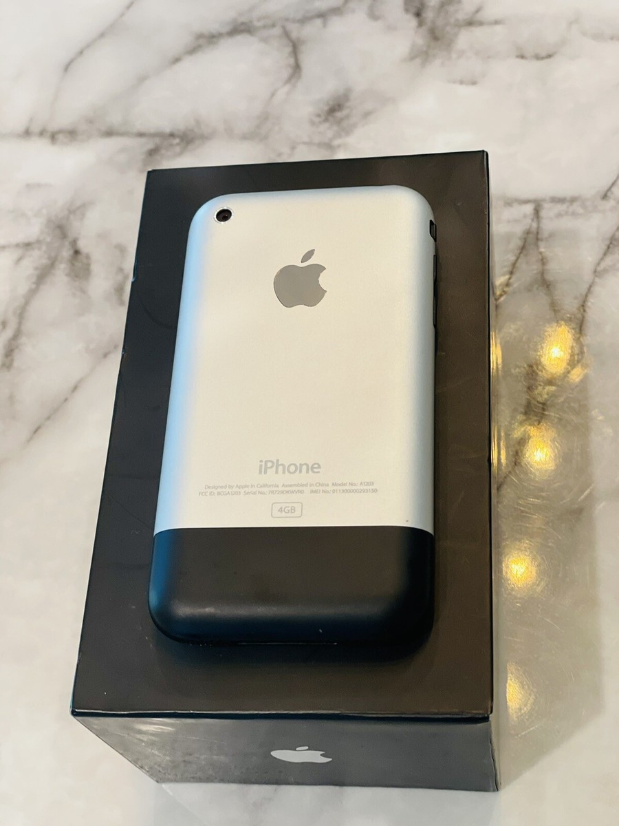 Apple iPhone 1st Generation - 4GB - Black (Unlocked) A1203 (GSM