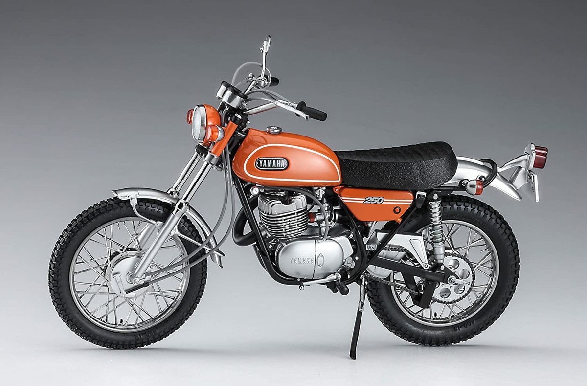 ハセガワ1/10YAMAHA TRAIL 250 DT1完成品【本体のみ】 Rare kit