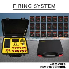 New 84 cues program fireworks firing system 500M distance program