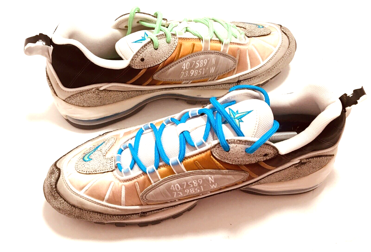 Nike Air Max 98 NYC LA Mezcla Size 13 C11502-001 Sneakers