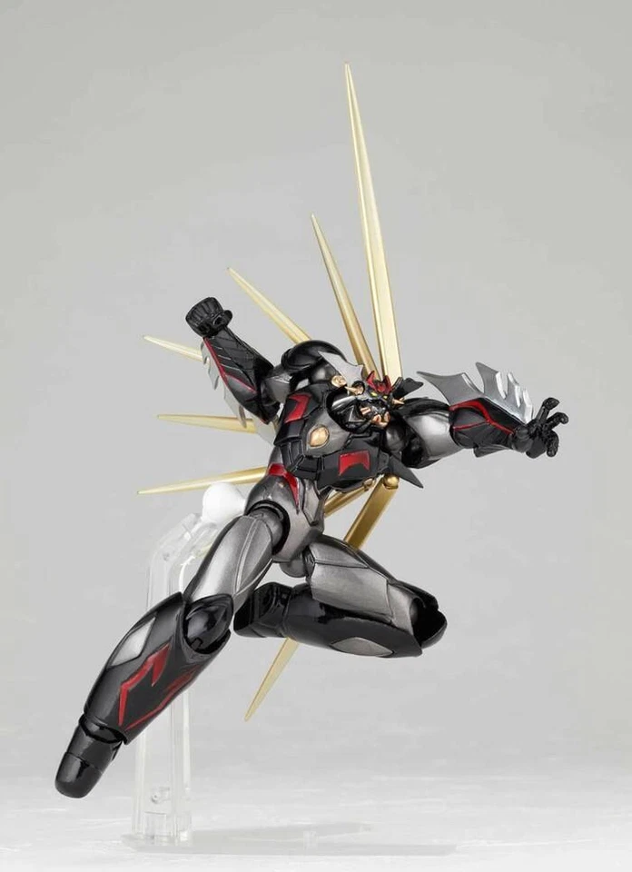 GETTER Revoltech Yamaguchi No.099 Getter Arc Black Ver. Action Figure Kaiyodo - Immagine 4 di 4