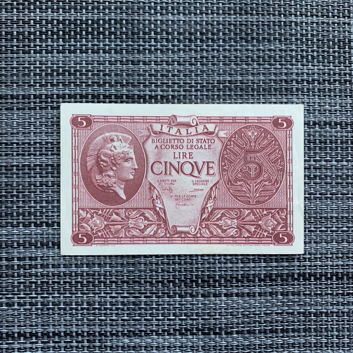 1944年 フランス  イタリア　ドイツ　軍票  紙幣 軍隊 戦争 通貨 旧紙幣 1944年 フランス イタリア ドイツ 軍票 紙幣 軍隊 戦争 通貨 旧