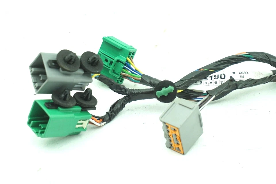 2008 BUICK ENCLAVE FRONT RIGHT PASSENGER DOOR LOCK WINDOW SWITCH W/ HARNESS OEM - Image 4 of 4