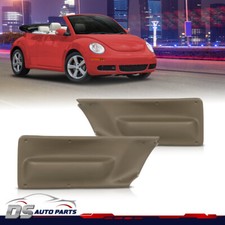 Brown Door Panel Insert Fit For 2003-2010 Vw Beetle Convertible Neutral New