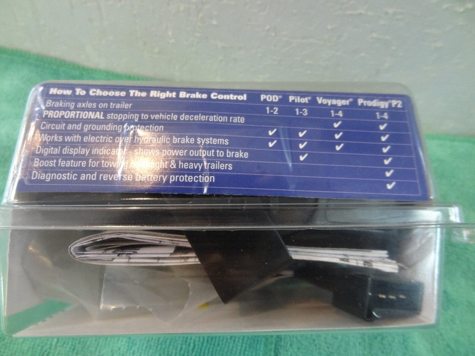 NEW Tekonsha Voyager Electric Trailer Brake Control PreWired 9030C