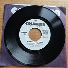 NEW KIDS ON THE BLOCK Please Don't Go Girl DJ PROMO 45 7" Record Vinyl Records