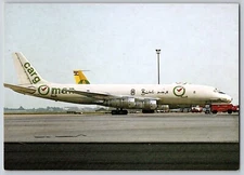 Cargoman Airline DC-8 CARGO 4x6 Postcard