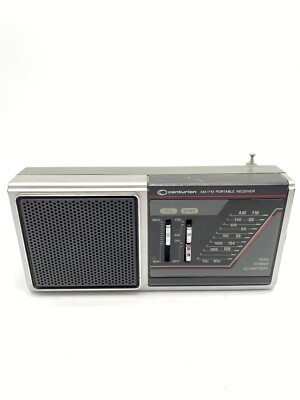 Vintage Centurion AM/FM Portable Receiver Model Number E221 B19