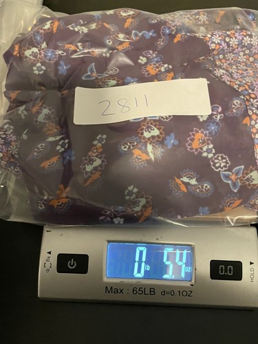 Vintage Route 66 Womens Top Large Purple Floral Chiffon Sheer Babydoll Boho 90s - Picture 7 of 7