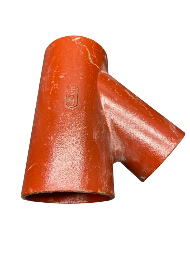 SML Abzweig aus Gusseisen DN125/100 45° Abwasser Abfluss Rohr Kanalrohr 49880 - Bild 3 von 3