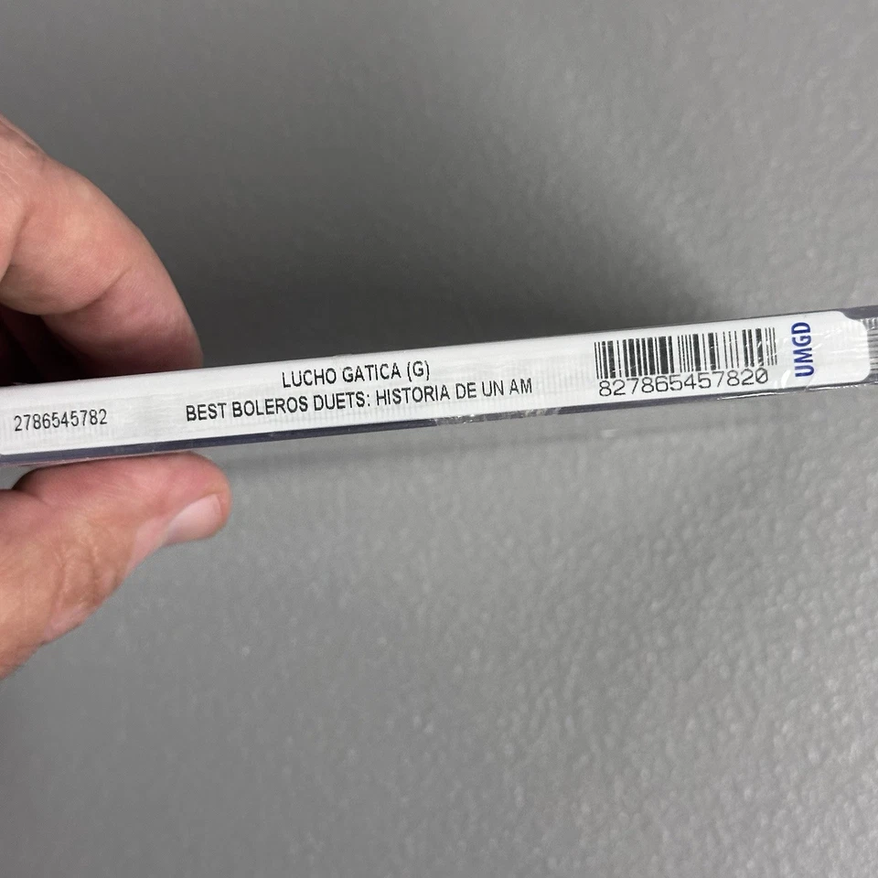 LUCHO GATICA BEST BOLEROS DUETS: HISTORIA DE UN AMOR Cd New Sealed - Image 3 of 3