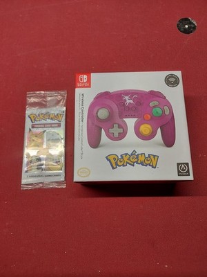 SEALED NEW Nintendo Switch Espeon Pokémon Controller Gamecube Style Trading Card